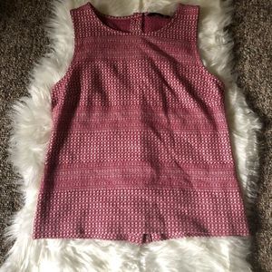 BANANA republic pink red top size xsmall
